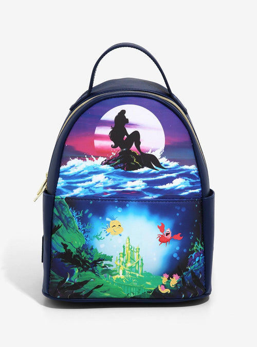 Mochila mini silueta The Little Mermaid