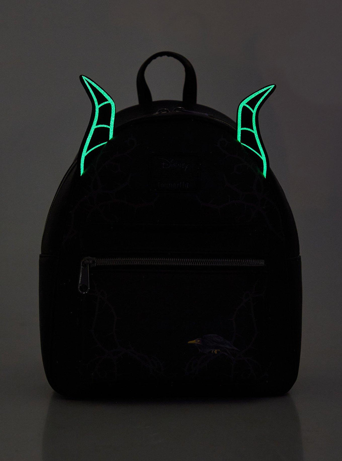 Mochila mini Sleeping Beauty Maleficent con cuernos luminosos