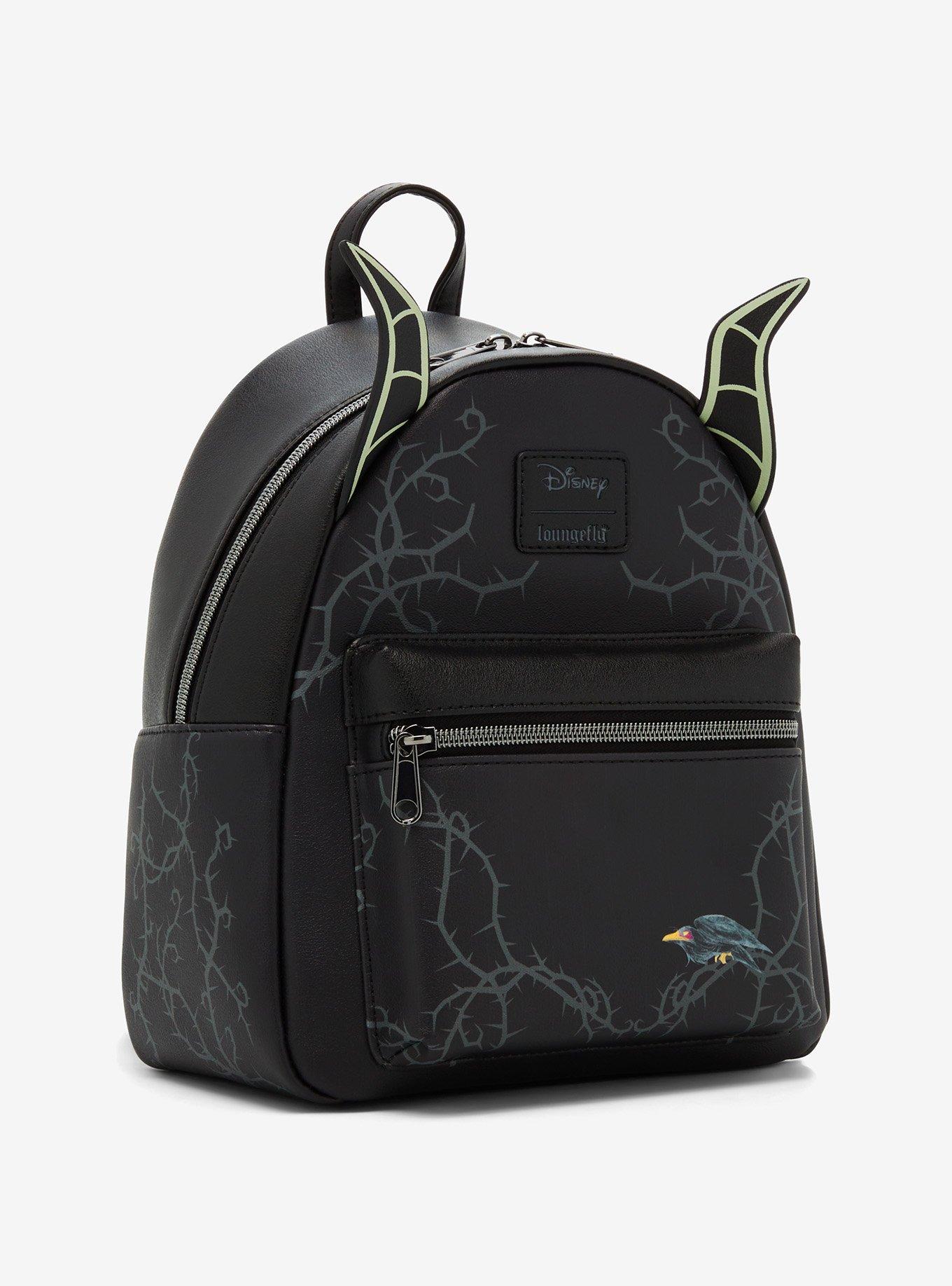 Mochila mini Sleeping Beauty Maleficent con cuernos luminosos