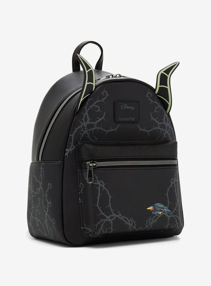 Mochila mini Sleeping Beauty Maleficent con cuernos luminosos