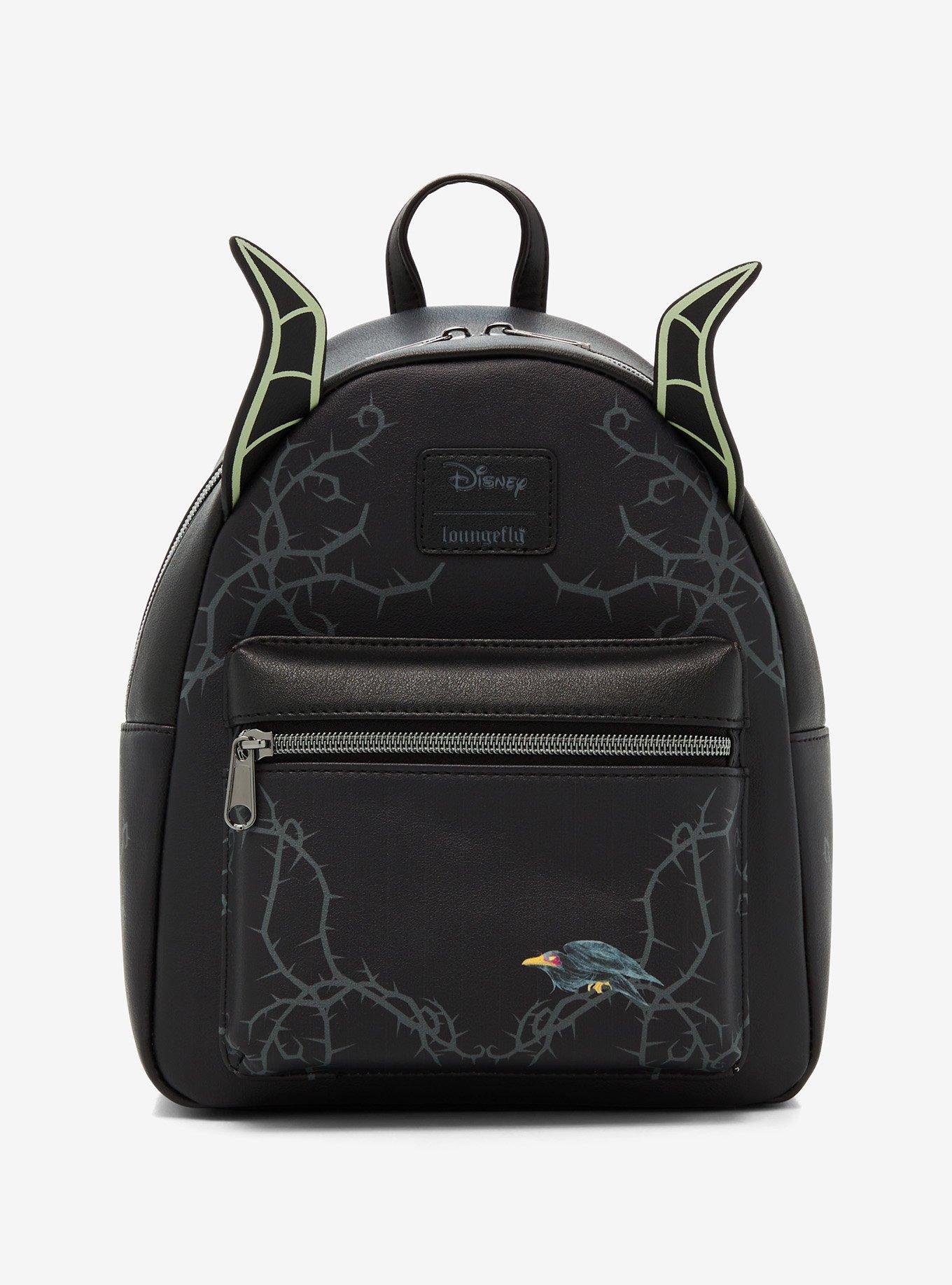 Mochila mini Sleeping Beauty Maleficent con cuernos luminosos