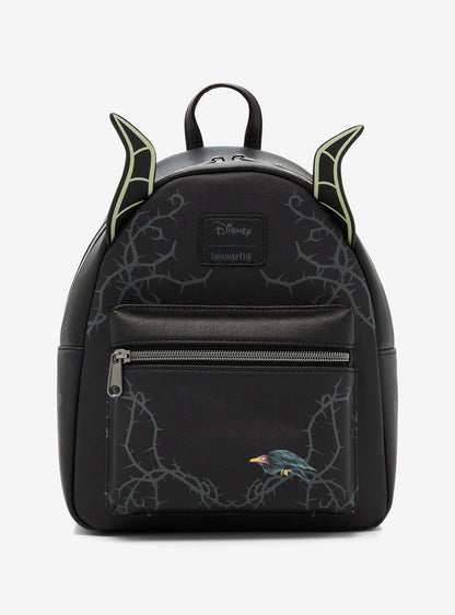 Mochila mini Sleeping Beauty Maleficent con cuernos luminosos
