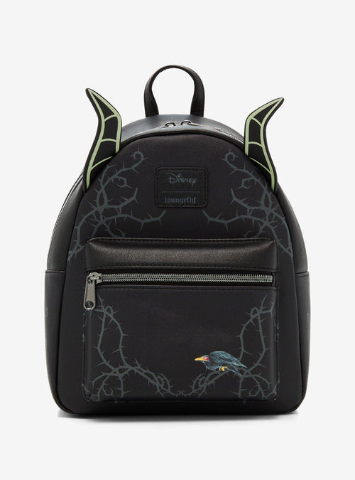 Mochila mini Sleeping Beauty Maleficent con cuernos luminosos
