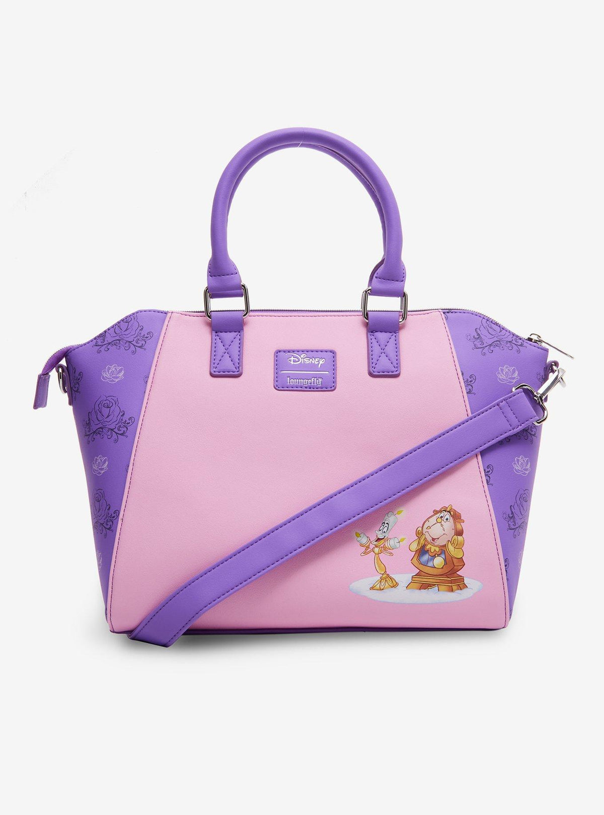 Cartera Loungefly La Bella y la Bestia: escena invernal