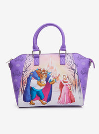 Cartera Loungefly La Bella y la Bestia: escena invernal
