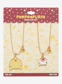 Set de collares Pompompurin y Muffin