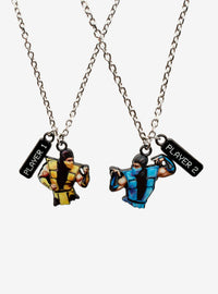Set de collares Mortal Kombat: Scorpion y Sub-Zero