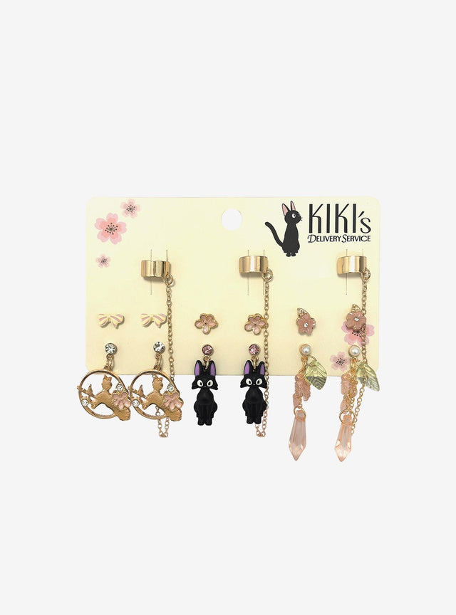 Set de 6 pares de aros Kiki's Delivery Service