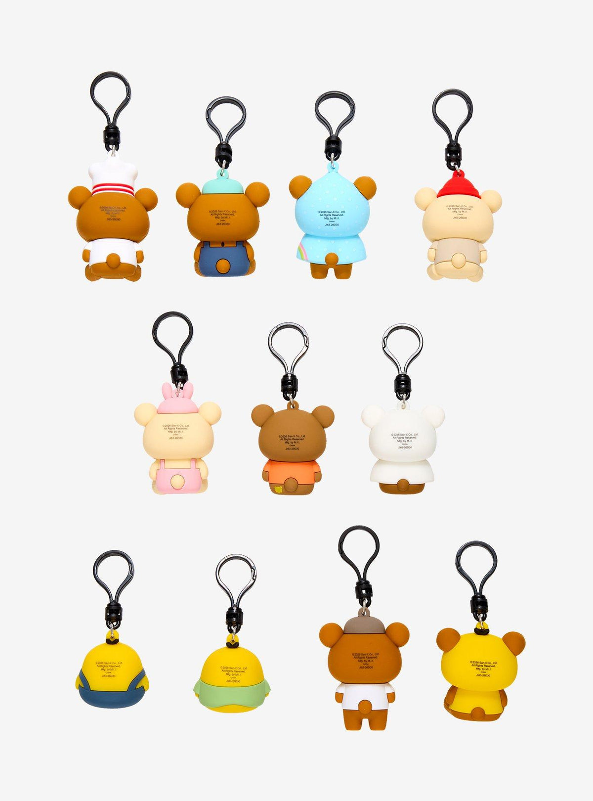Rilakkuma: clip sorpresa para bolso Serie 1