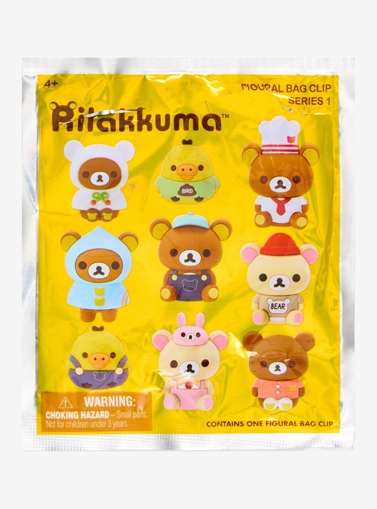 Rilakkuma: clip sorpresa para bolso Serie 1