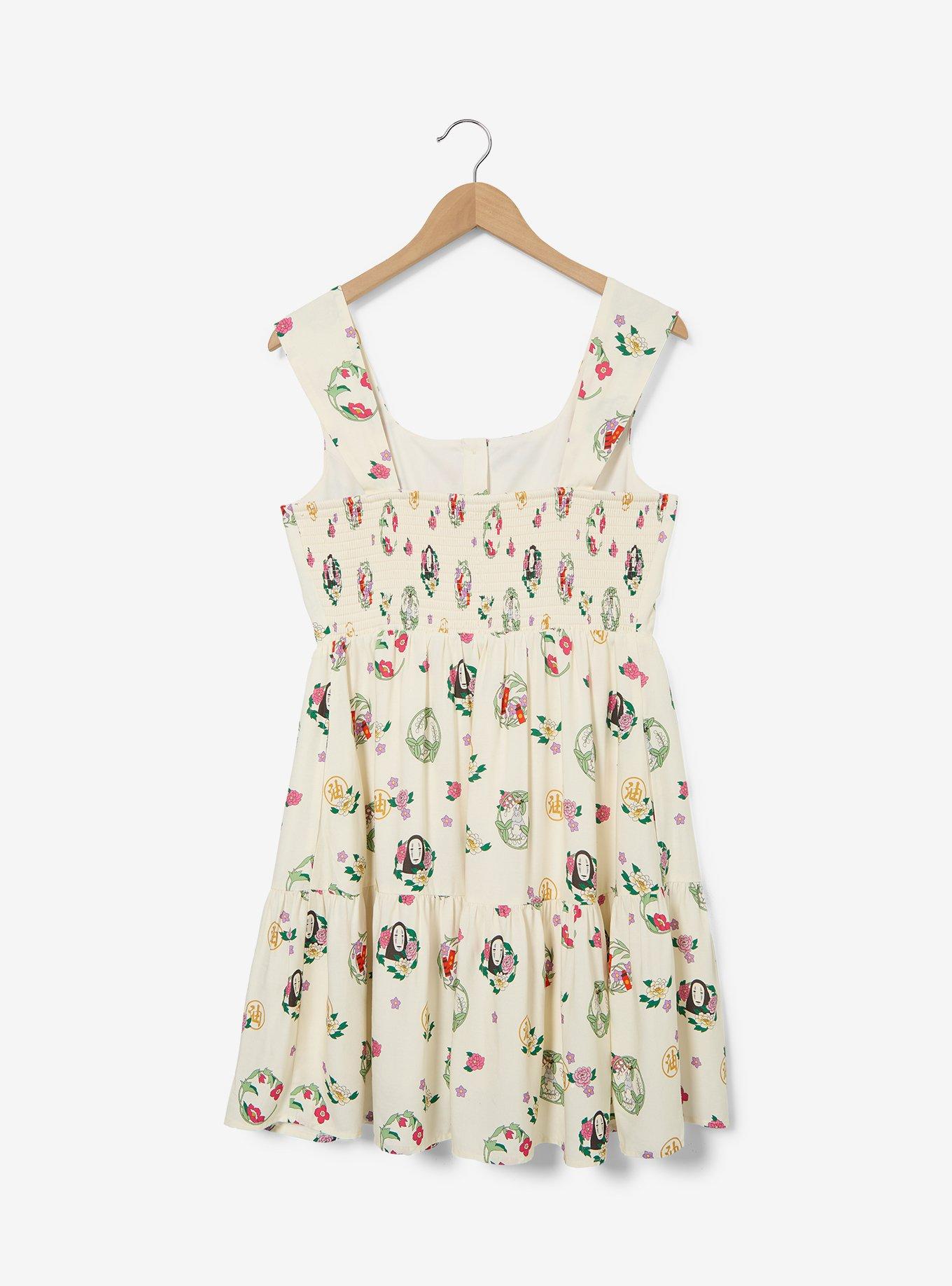 Studio Ghibli Spirited Away: vestido de tirantes floral