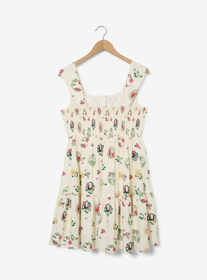 Studio Ghibli Spirited Away: vestido de tirantes floral
