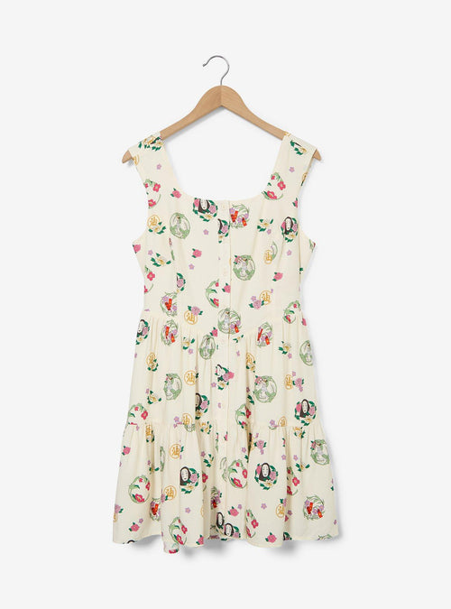 Studio Ghibli Spirited Away: vestido de tirantes floral