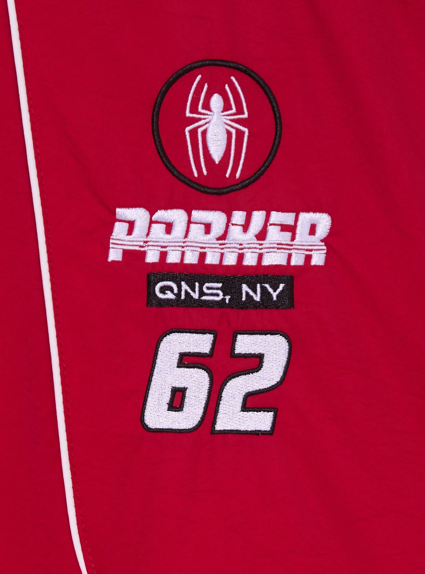Chaqueta cortaviento de bloques de color Spider-Man