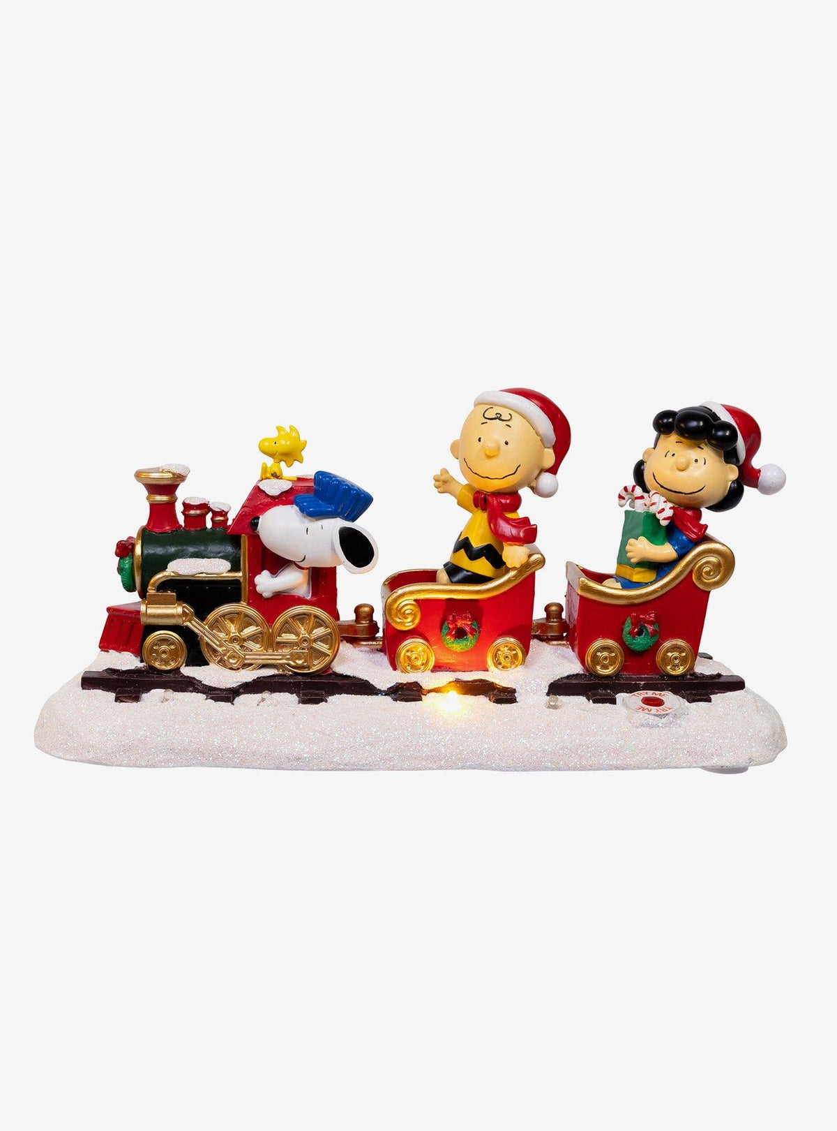 Adorno de mesa musical del tren de Peanuts