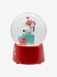 Globo musical de Snoopy con regalos