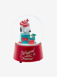 Globo musical de Snoopy con regalos