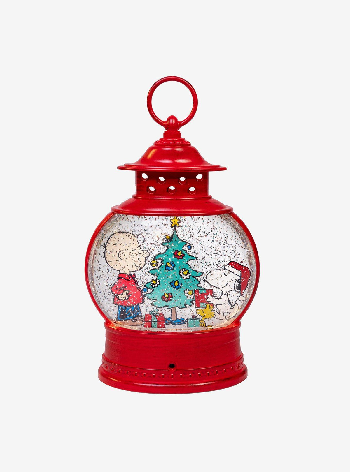 Farol iluminado Peanuts con Snoopy y Charlie Brown