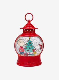 Farol iluminado Peanuts con Snoopy y Charlie Brown