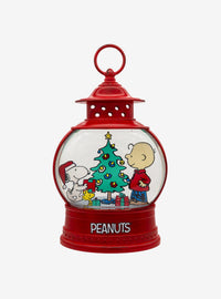 Farol iluminado Peanuts con Snoopy y Charlie Brown