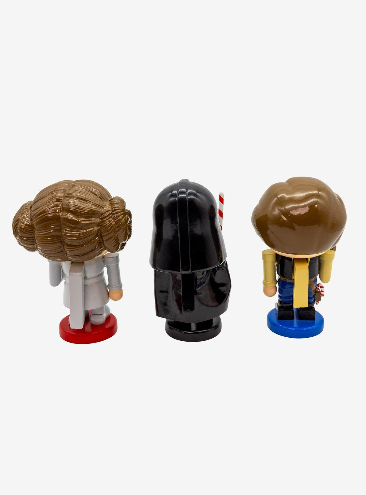 Set de 3 cascanueces Star Wars: Han Solo, Leia y Darth Vader