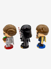 Set de 3 cascanueces Star Wars: Han Solo, Leia y Darth Vader