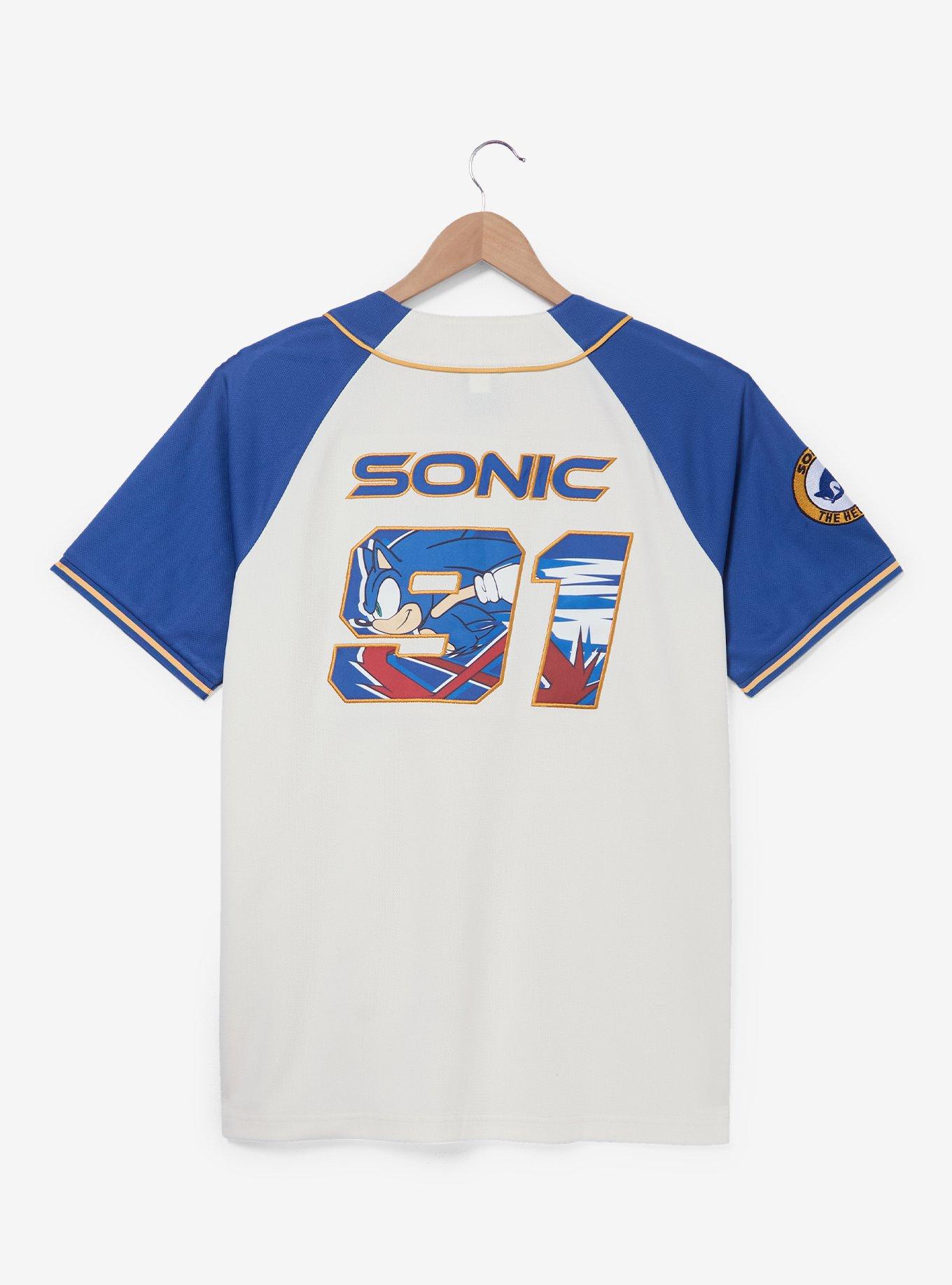 Camisa de béisbol Sonic the Hedgehog