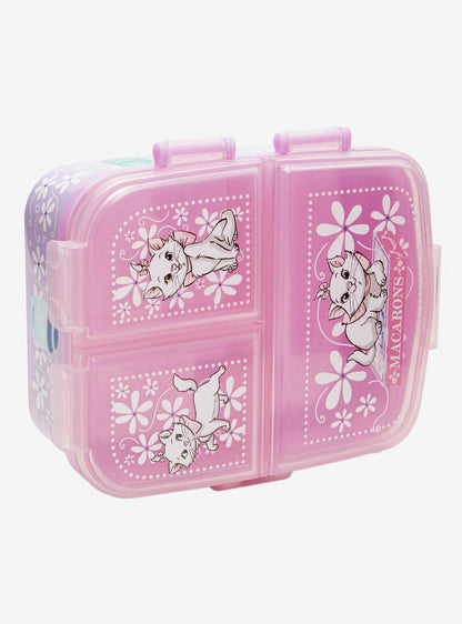 Lonchera Disney The Aristocats Marie con macarons florales