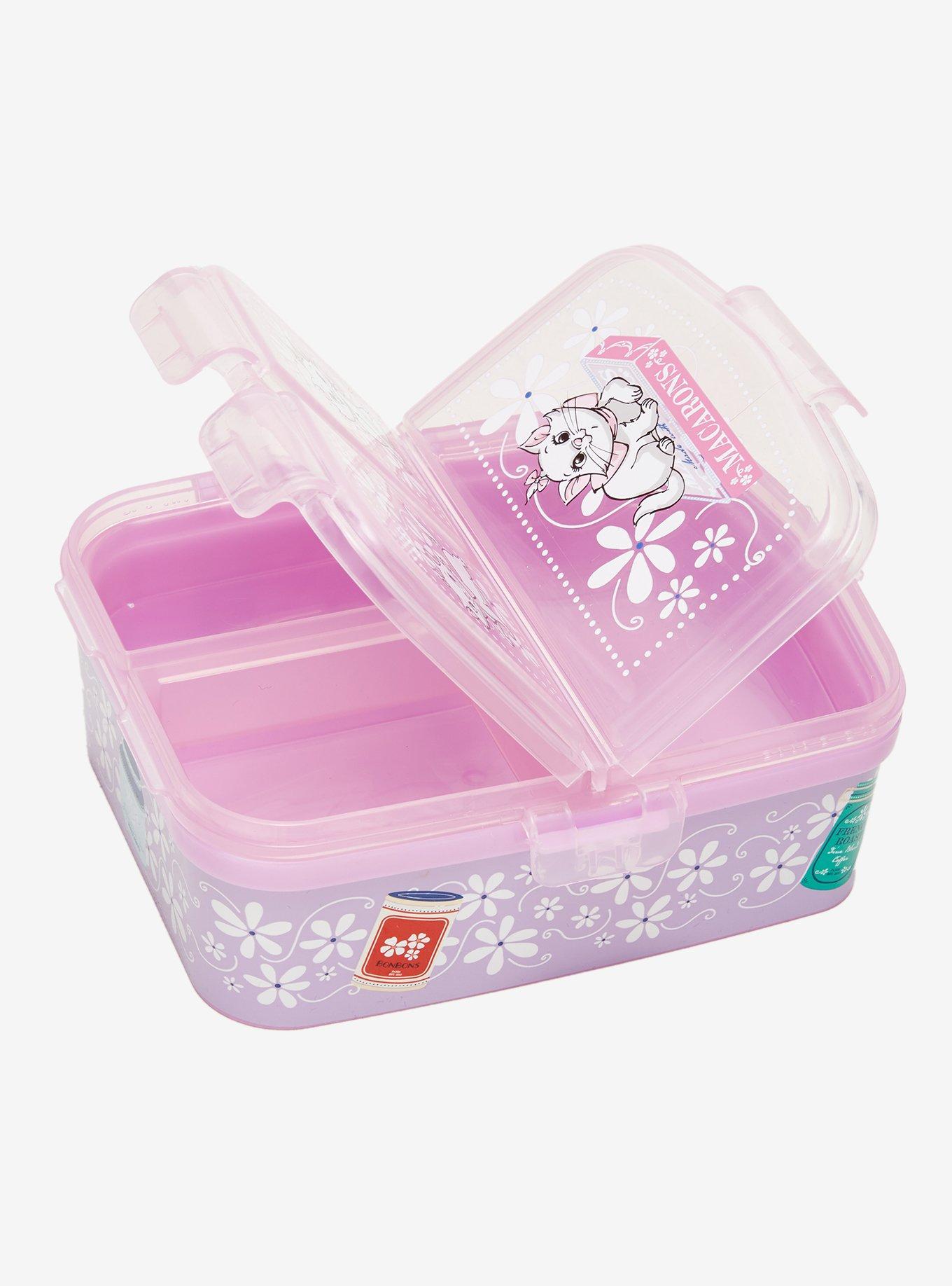 Lonchera Disney The Aristocats Marie con macarons florales