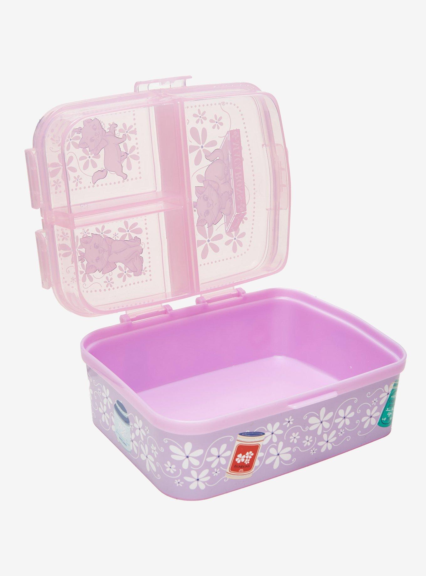 Lonchera Disney The Aristocats Marie con macarons florales