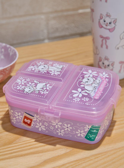 Lonchera Disney The Aristocats Marie con macarons florales