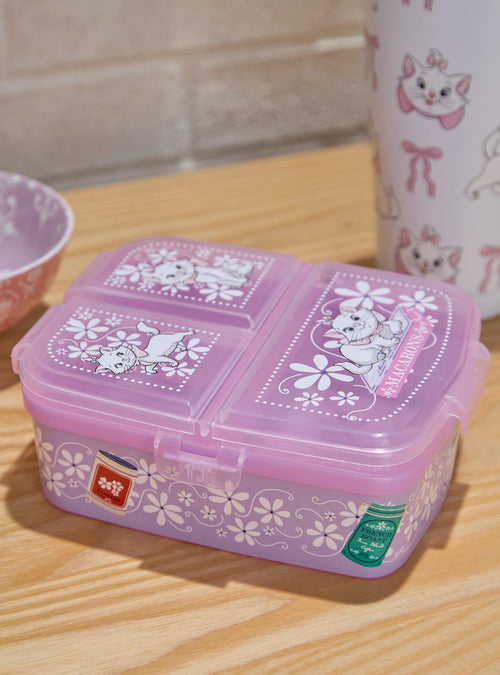 Lonchera Disney The Aristocats Marie con macarons florales