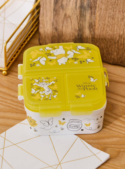 Lonchera Winnie the Pooh con flores