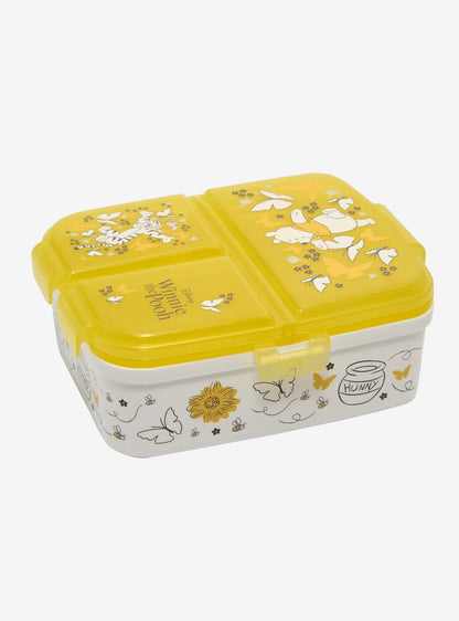 Lonchera Winnie the Pooh con flores