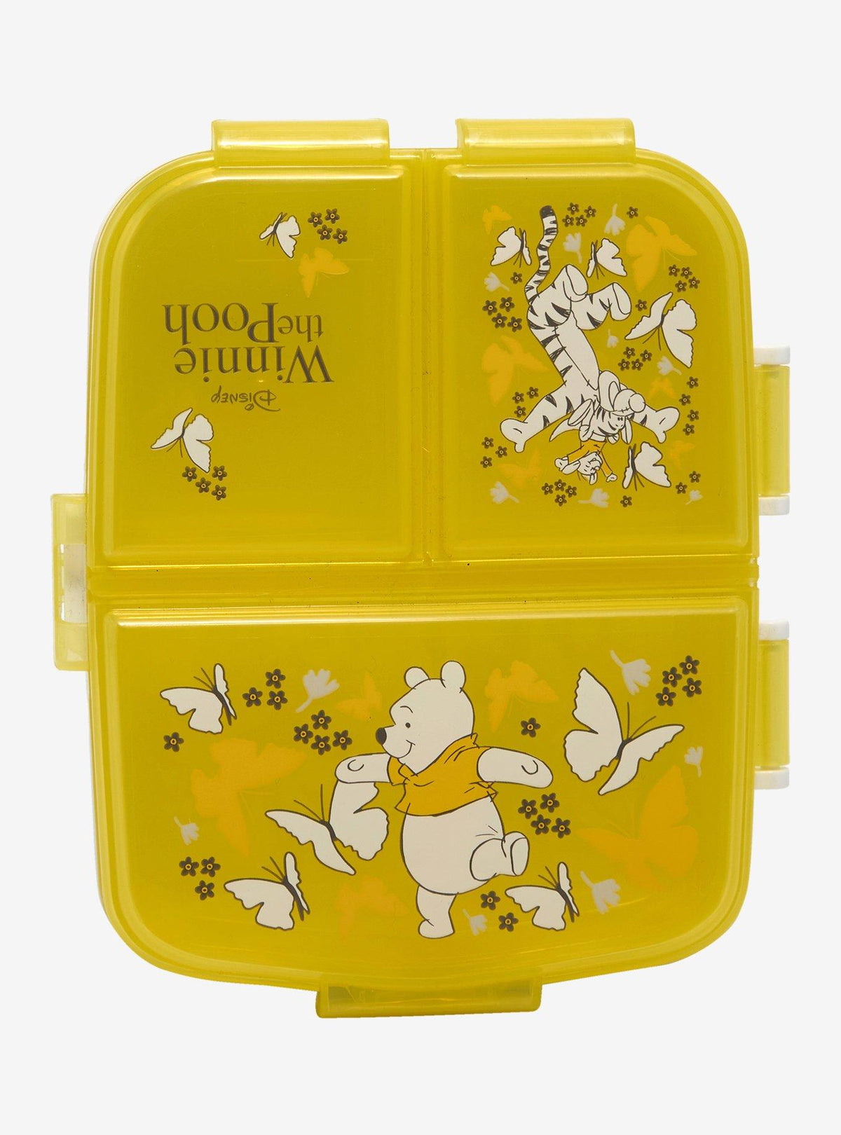 Lonchera Winnie the Pooh con flores