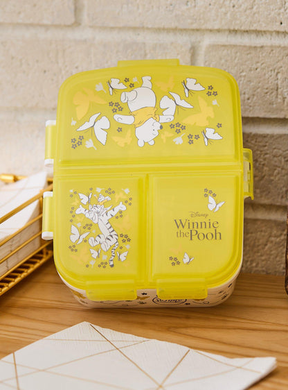 Lonchera Winnie the Pooh con flores
