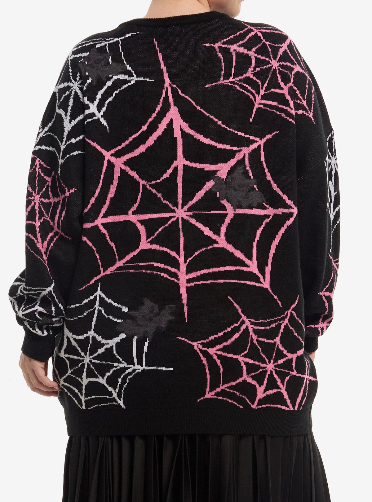 Chaleco plus size de Hello Kitty con disfraz de esqueleto
