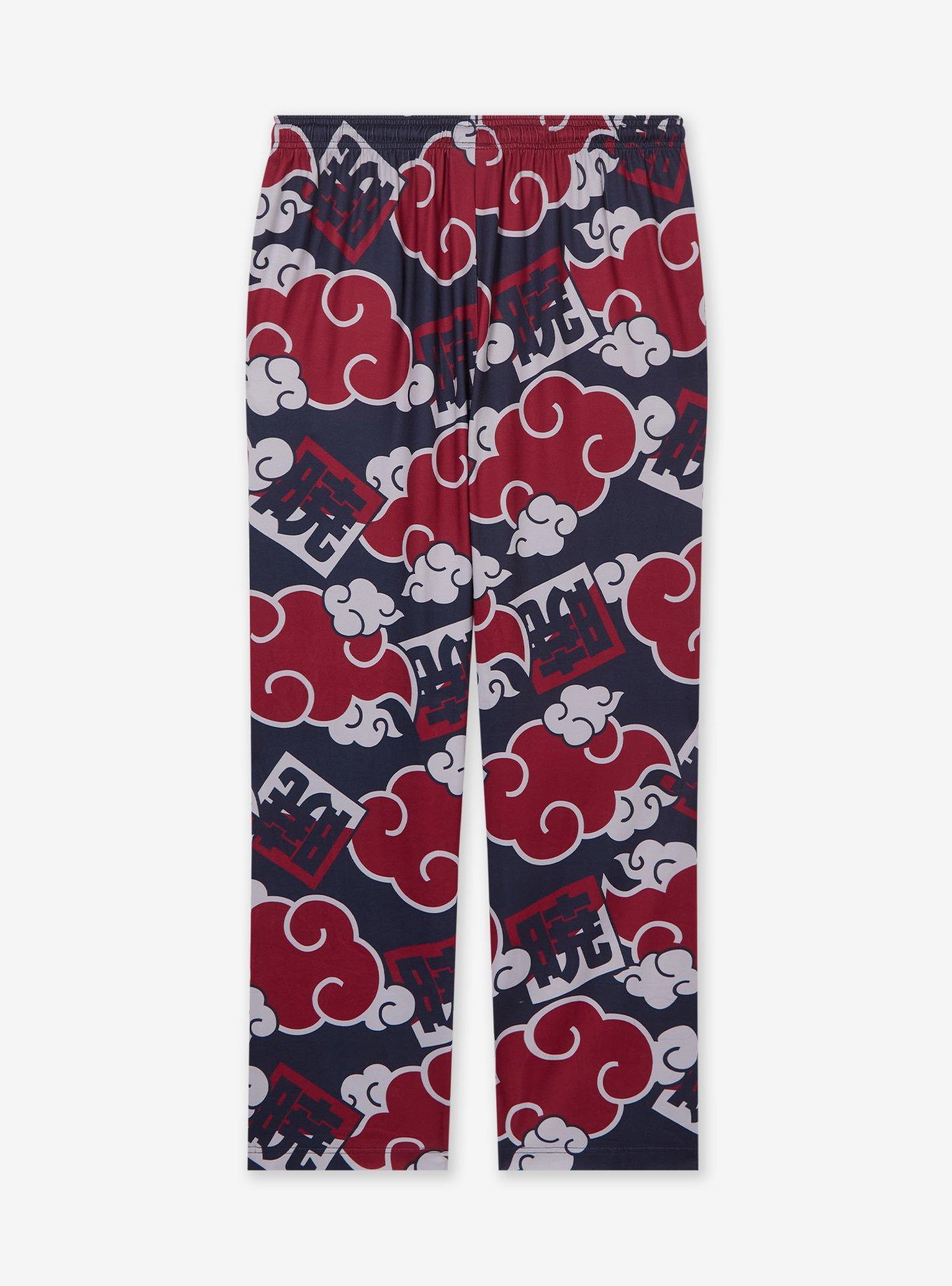 Pantalón de pijama Naruto Shippuden con nubes Akatsuki