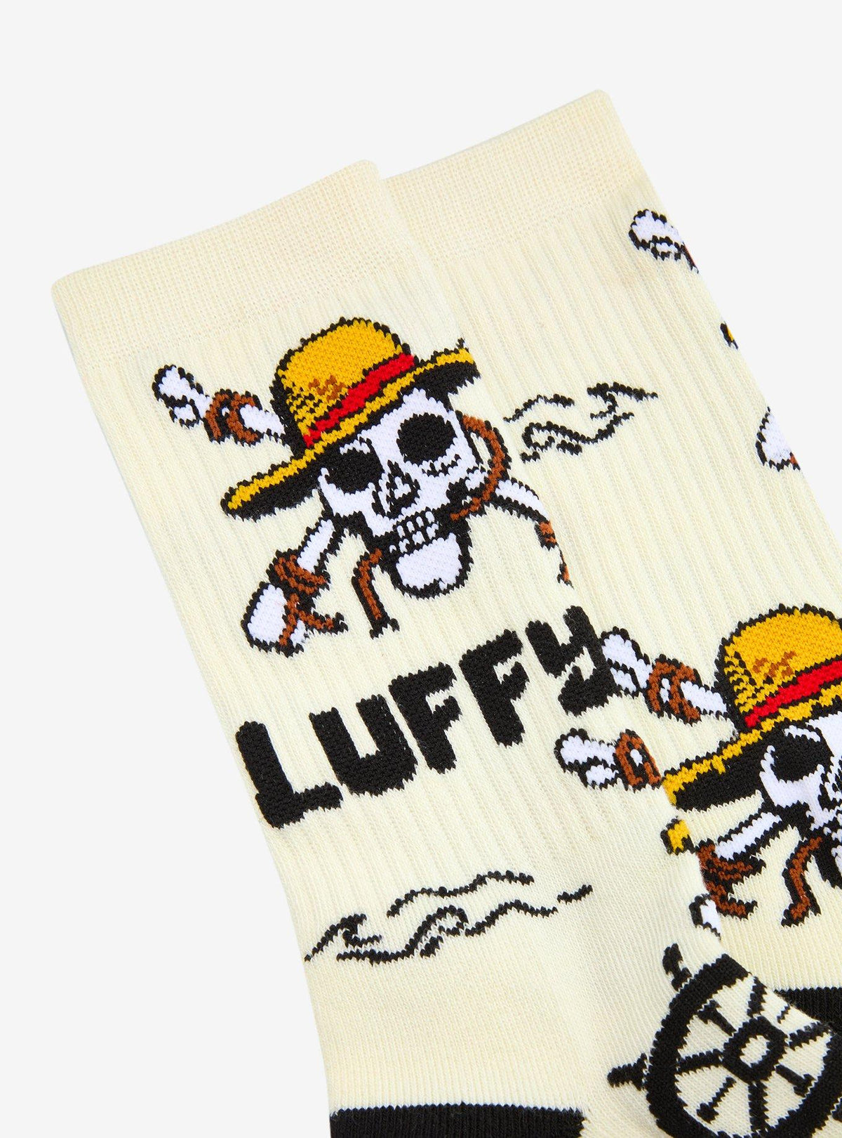 Calcetines One Piece con estampado de Luffy