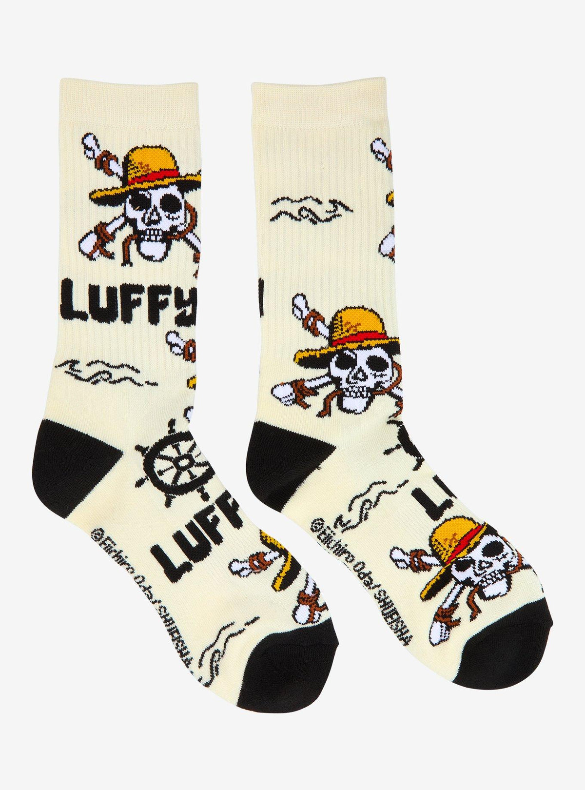 Calcetines One Piece con estampado de Luffy