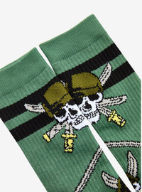 Calcetines One Piece Zoro con estampado integral