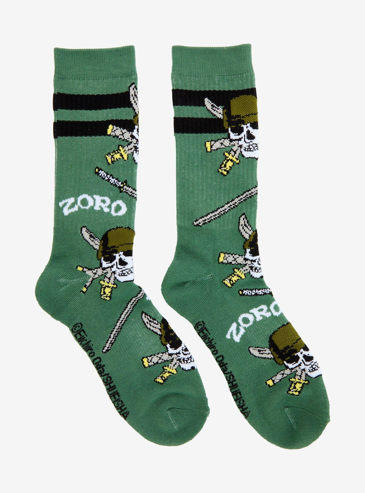 Calcetines One Piece Zoro con estampado integral