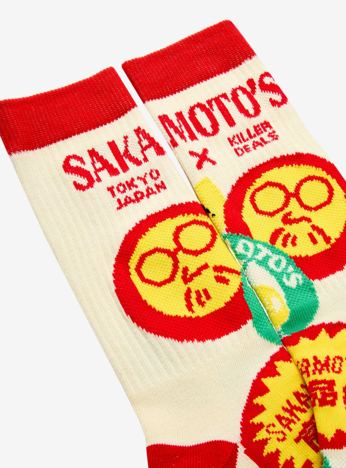 Calcetines largos con íconos de Sakamoto Days
