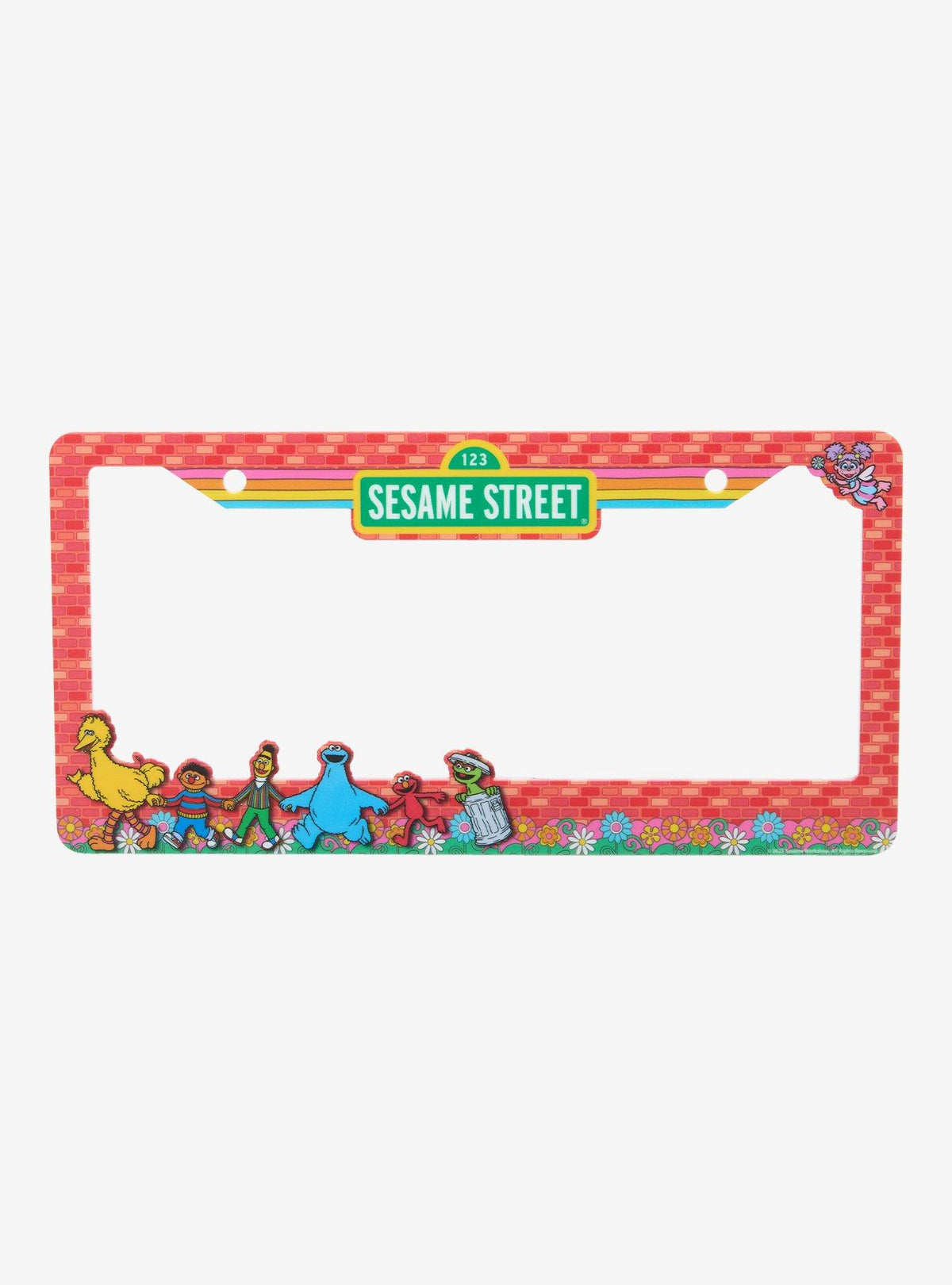 Marco para patente floral de Sesame Street