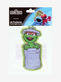 Ambientador de Oscar the Grouch con aroma a manzana verde