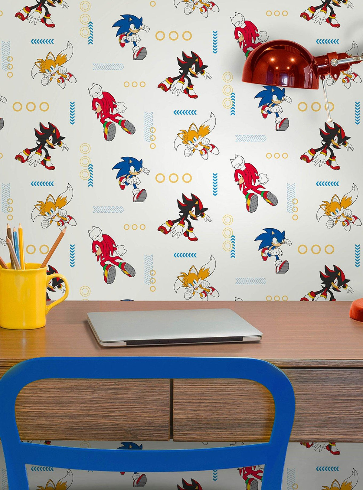 Papel mural autoadhesivo Sonic the Hedgehog: Let's Roll
