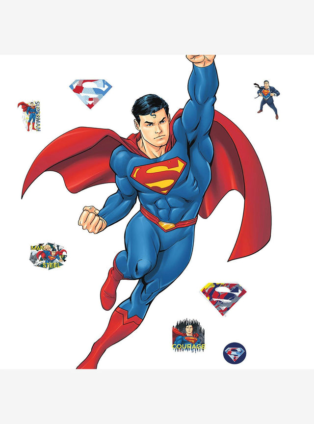 Adhesivos para muro Superman Héroe Global