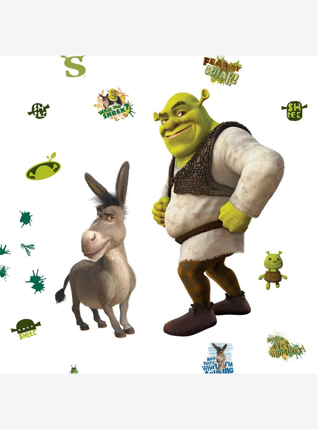 Adhesivos murales de Shrek y Donkey