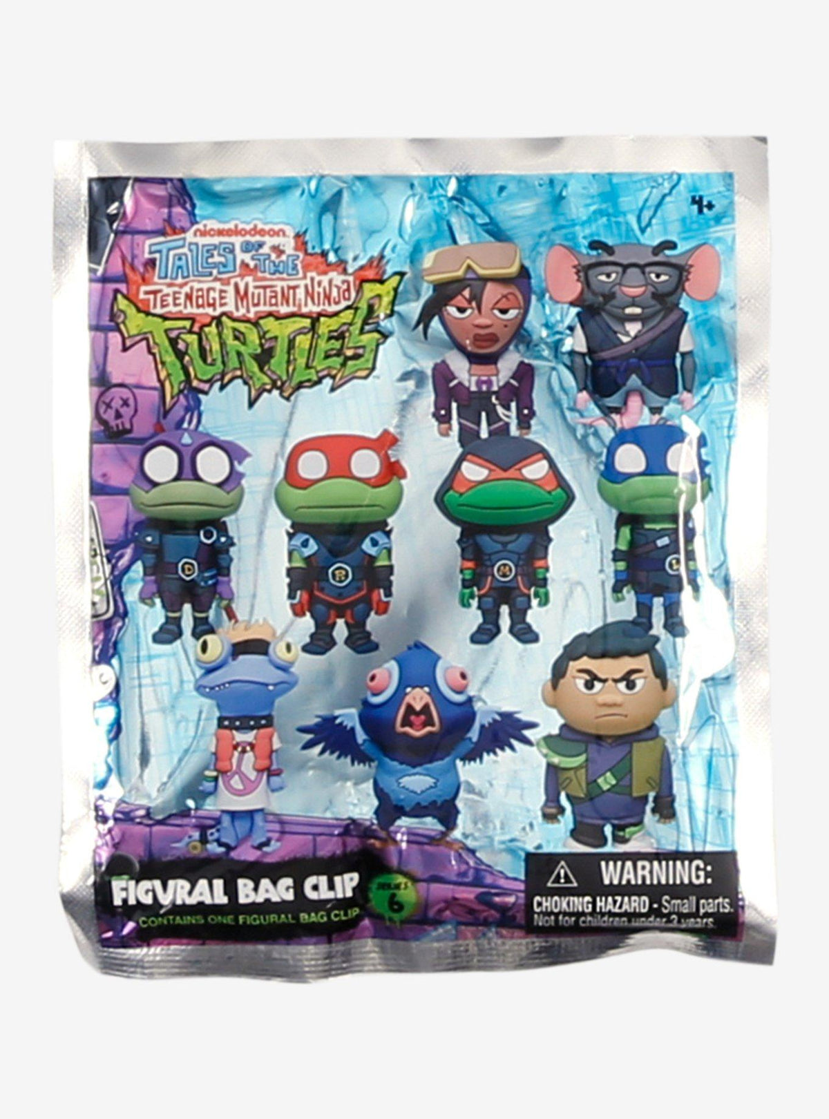 Clip sorpresa para bolso de Tales of the Teenage Mutant Ninja Turtles