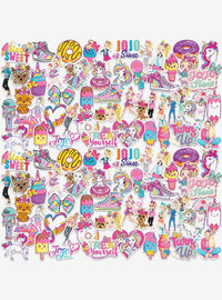 Pack de 100 stickers de JoJo Siwa